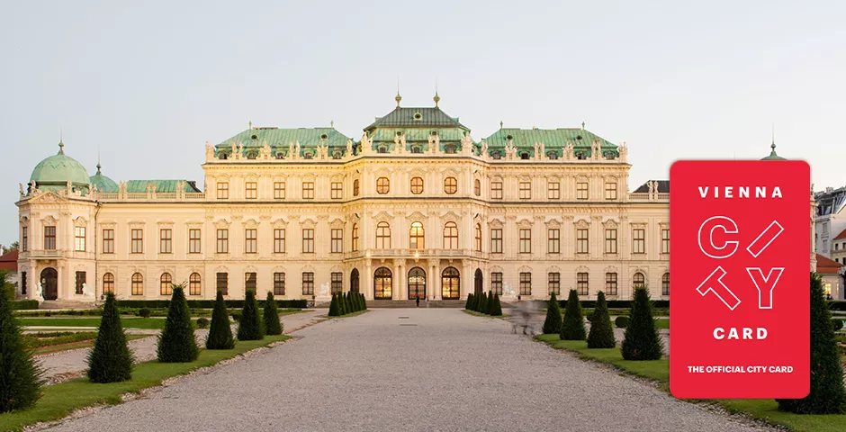 Vienna City Card Viennese tourist attractions with a visualization of the Vienna City Card.