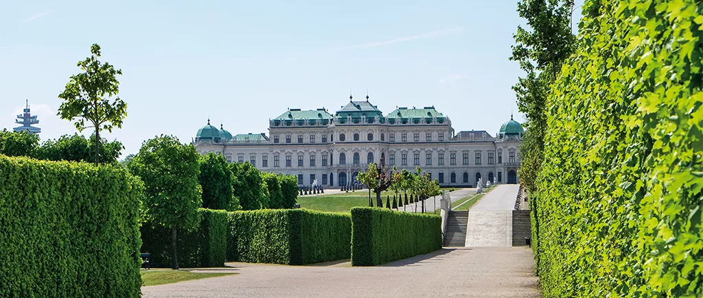 Belvedere im Frühling Bild vom Schloss Belvedere im Frühling_C-Wien Tourismus Paul Bauer